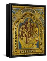 The Damned in Hell, from the Verdun Altar-Nicholas of Verdun-Framed Stretched Canvas