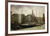 The Damrak, Amsterdam, 1903-George Hendrik Breitner-Framed Art Print