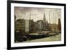 The Damrak, Amsterdam, 1903-George Hendrik Breitner-Framed Art Print