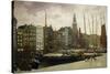 The Damrak, Amsterdam, 1903-George Hendrik Breitner-Stretched Canvas