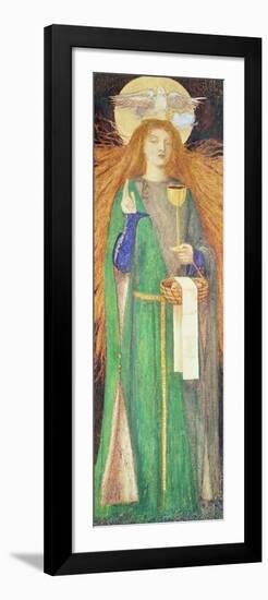 The Damsel of Sanct Grael-Dante Gabriel Rossetti-Framed Giclee Print