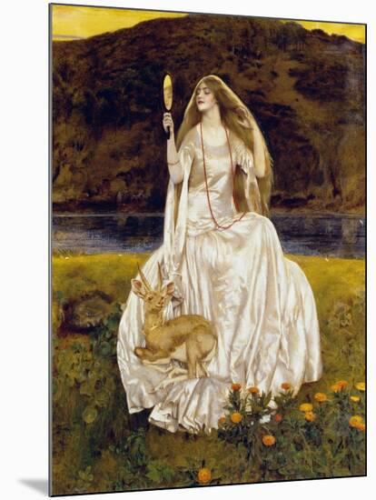 The Damsel of the Lake, Called Nimue the Enchantress,1924-Frank Cadogan Cowper-Mounted Giclee Print