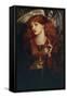 The Damsel of the Sanct Grail, 1874-Dante Gabriel Rossetti-Framed Stretched Canvas