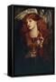 The Damsel of the Sanct Grail, 1874-Dante Gabriel Rossetti-Framed Stretched Canvas