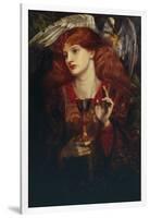 The Damsel of the Sanct Grail, 1874-Dante Gabriel Rossetti-Framed Giclee Print