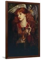 The Damsel of the Sanct Grail, 1874-Dante Gabriel Rossetti-Framed Giclee Print