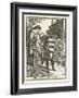 The Damsel Warns Sir Balin-Henry Justice Ford-Framed Giclee Print