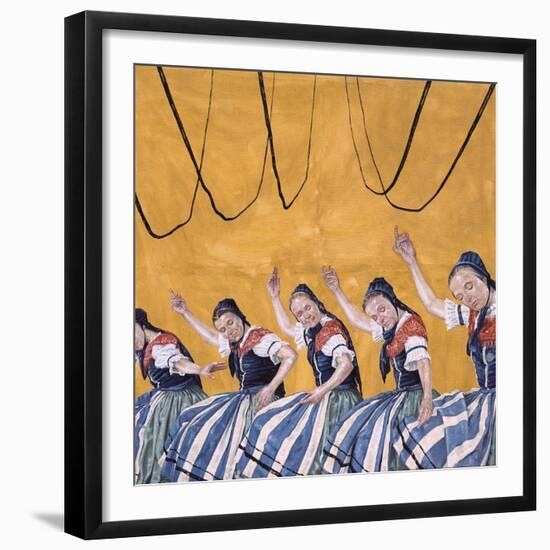 The Dance, 2000-Aris Kalaizis-Framed Giclee Print