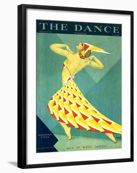 The Dance, Albertina Vitak, 1929, USA-null-Framed Giclee Print