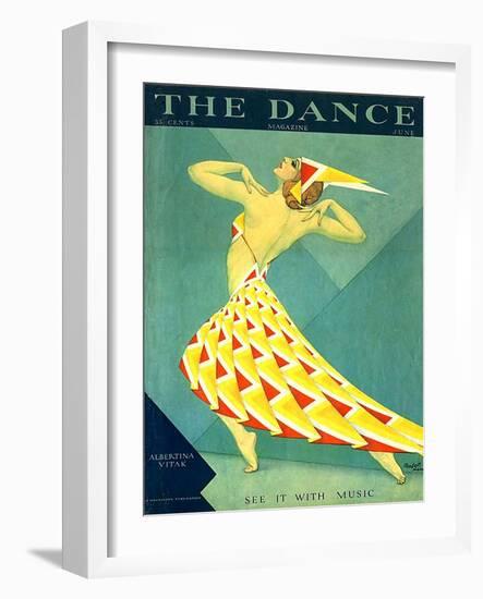 The Dance, Albertina Vitak, 1929, USA-null-Framed Giclee Print