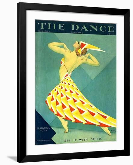 The Dance, Albertina Vitak, 1929, USA-null-Framed Giclee Print