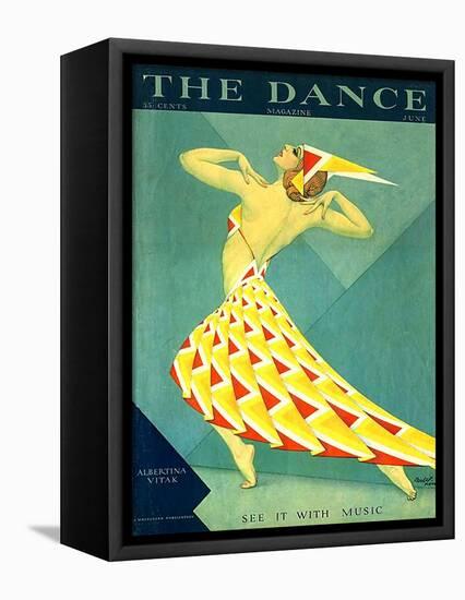 The Dance, Albertina Vitak, 1929, USA-null-Framed Stretched Canvas