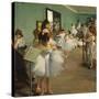 The Dance Class, 1873-74-Edgar Degas-Stretched Canvas