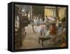 The Dance Class. 1873. Oil on canvas.-Edgar Degas-Framed Stretched Canvas