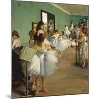 The Dance Class, 1874-Edgar Degas-Mounted Premium Giclee Print