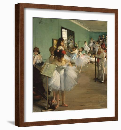 The Dance Class, 1874-Edgar Degas-Framed Art Print