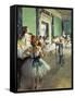 The Dance Class, 1874-Edgar Degas-Framed Stretched Canvas