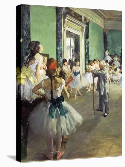 The Dance Class, 1874-Edgar Degas-Stretched Canvas