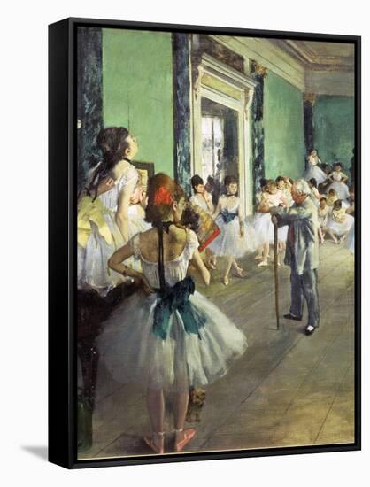 The Dance Class, 1874-Edgar Degas-Framed Stretched Canvas