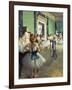 The Dance Class, 1874-Edgar Degas-Framed Giclee Print