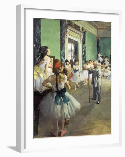 The Dance Class, 1874-Edgar Degas-Framed Giclee Print