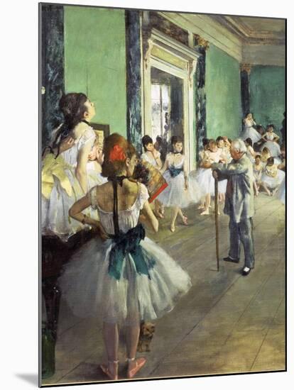 The Dance Class, 1874-Edgar Degas-Mounted Giclee Print