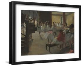 The Dance Class, c.1873-Edgar Degas-Framed Giclee Print