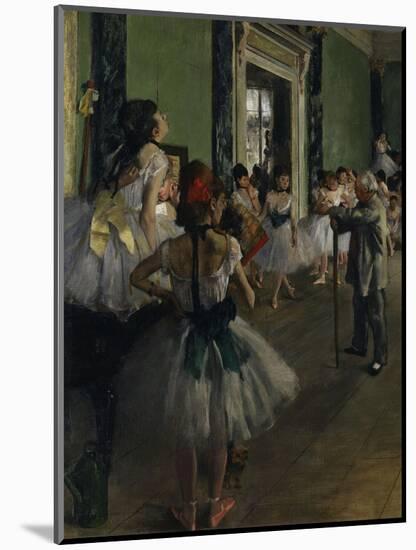 The Dance Class, c.1875-Edgar Degas-Mounted Giclee Print