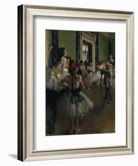 The Dance Class, c.1875-Edgar Degas-Framed Giclee Print