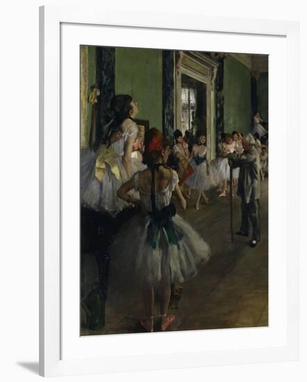 The Dance Class, c.1875-Edgar Degas-Framed Giclee Print