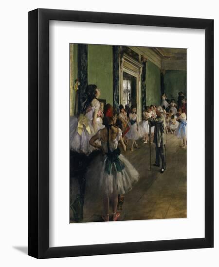 The Dance Class, c.1875-Edgar Degas-Framed Giclee Print