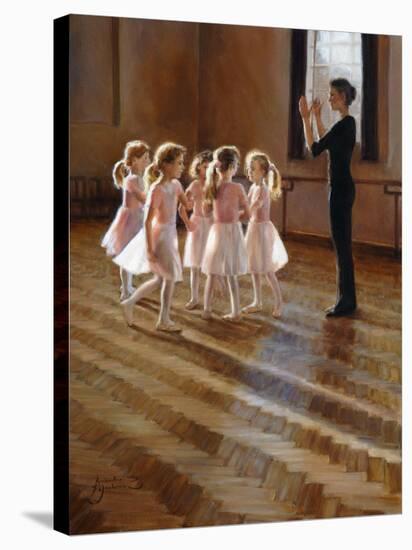The Dance Class-Amanda Jackson-Stretched Canvas