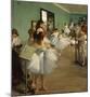 The Dance Class-Edgar Degas-Mounted Art Print