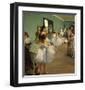 The Dance Class-Edgar Degas-Framed Art Print