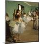 The Dance Class-Edgar Degas-Mounted Art Print
