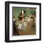 The Dance Class-Edgar Degas-Framed Art Print