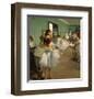 The Dance Class-Edgar Degas-Framed Art Print