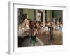 The Dance Class-Edgar Degas-Framed Giclee Print