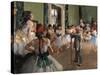 The Dance Class-Edgar Degas-Stretched Canvas