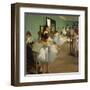 The Dance Class-Edgar Degas-Framed Art Print