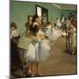 The Dance Class-Edgar Degas-Mounted Art Print