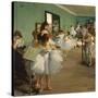 The Dance Class-Edgar Degas-Stretched Canvas