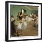 The Dance Class-Edgar Degas-Framed Art Print