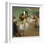 The Dance Class-Edgar Degas-Framed Art Print