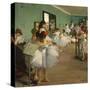 The Dance Class-Edgar Degas-Stretched Canvas