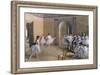 The Dance Foyer at the Opera on the Rue Le Peletier, 1872-Edgar Degas-Framed Giclee Print
