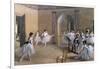 The Dance Foyer at the Opera on the Rue Le Peletier, 1872-Edgar Degas-Framed Giclee Print
