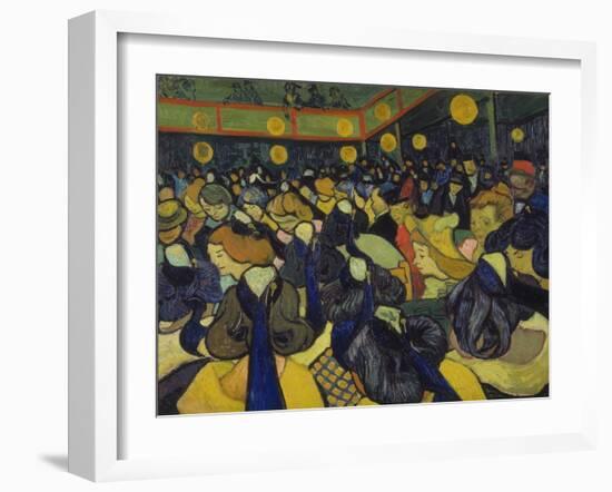 The Dance Hall at Arles, 1888-Vincent van Gogh-Framed Giclee Print