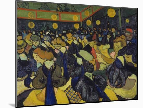 The Dance Hall at Arles, 1888-Vincent van Gogh-Mounted Giclee Print