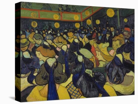 The Dance Hall at Arles, 1888-Vincent van Gogh-Stretched Canvas